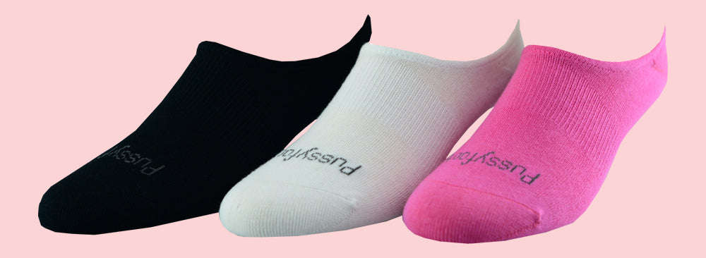 Womens Invisibles – Pussyfoot Socks Pty Ltd