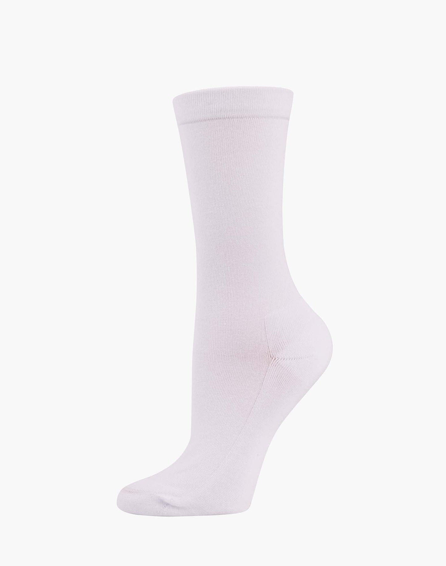 NON-TIGHT COTTON HEALTH SOCK – WHITE